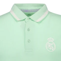 Herren Foundry Polos|Real Madrid Herren Piqué-Poloshirt in zwei Farbtönen Grün