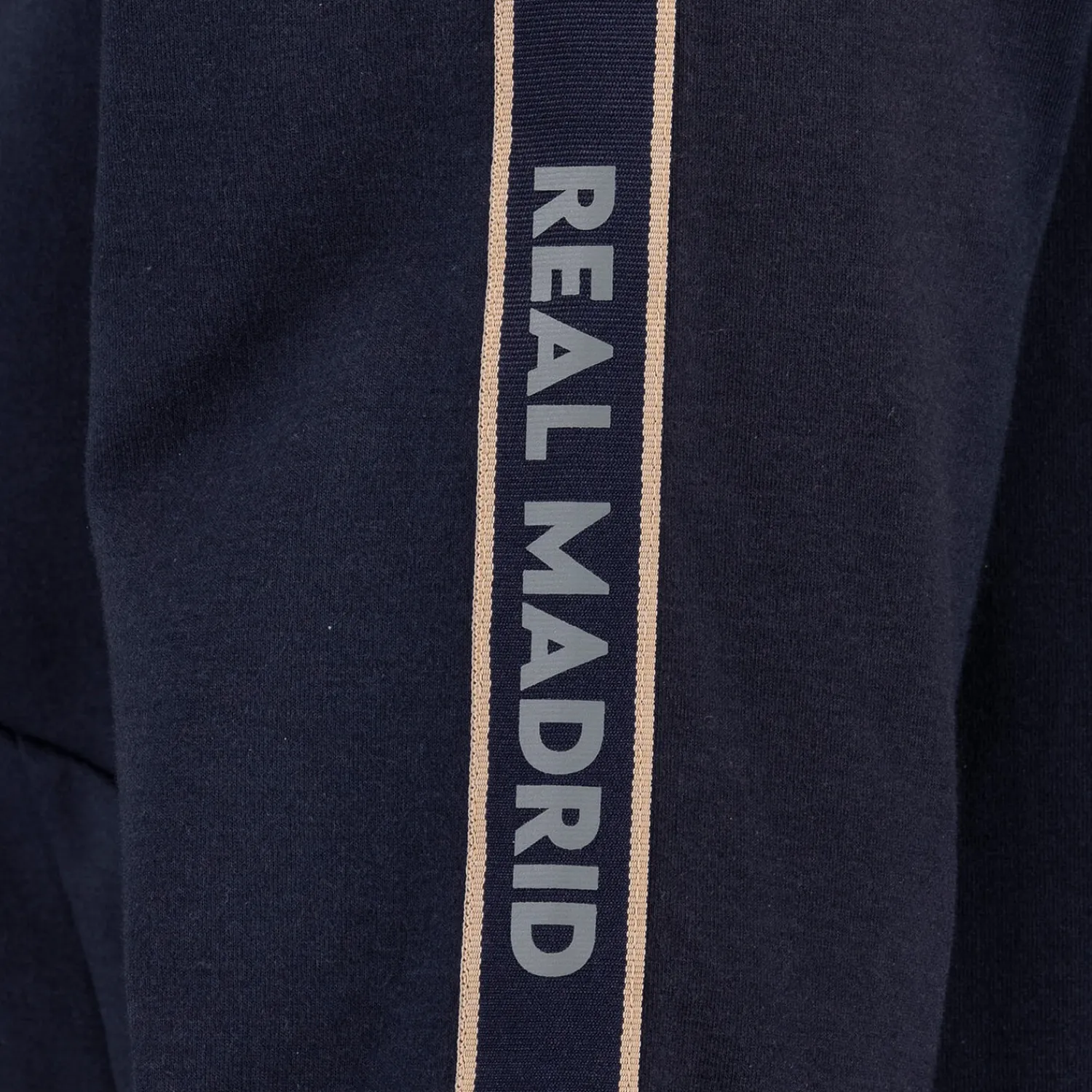 Herren Foundry Jacken|Real Madrid Herren Tape Hoodie Marineblau