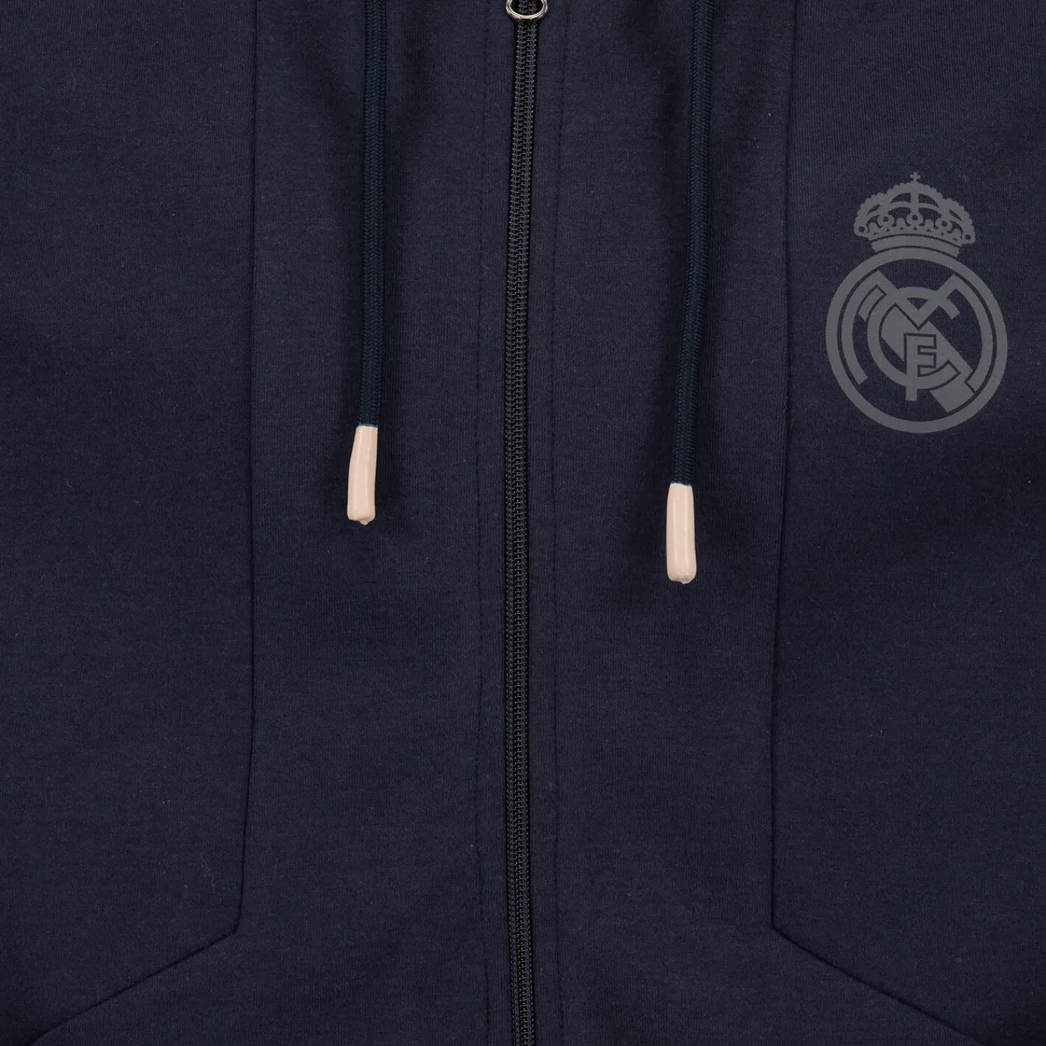 Herren Foundry Jacken|Real Madrid Herren Tape Hoodie Marineblau