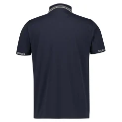 Herren Foundry Polos|Real Madrid Herren Tape Poloshirt Marineblau