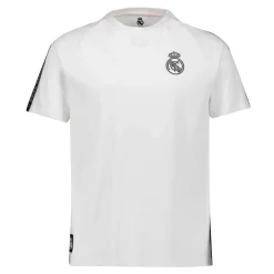 Herren Foundry T-Shirts|Real Madrid Herren Tape T-Shirt Weiß