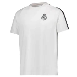 Herren Foundry T-Shirts|Real Madrid Herren Tape T-Shirt Weiß