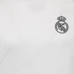 Herren Foundry T-Shirts|Real Madrid Herren Tape T-Shirt Weiß