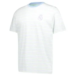 Herren Foundry T-Shirts|Real Madrid Herren T-Shirt mit Streifen in hellem Farbton