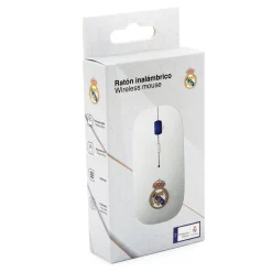 Friendly License S.L. Elektronische Geräte|Real Madrid Kabellose Maus Weißes Wappen