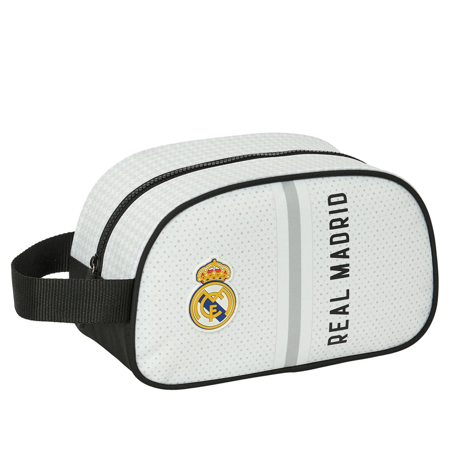 SAFTA S.A. Taschen & Reisegepäck|Zurück Zur Schule|Real Madrid Kulturbeutel Weiß/Schwarz