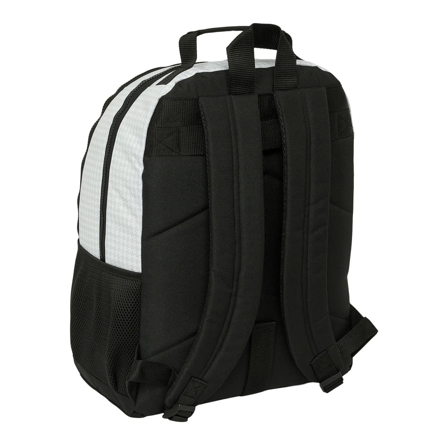 SAFTA S.A. Taschen & Reisegepäck|Zurück Zur Schule|Real Madrid Rucksack mit zwei Fächern Weiß/Schwarz