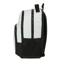 SAFTA S.A. Taschen & Reisegepäck|Zurück Zur Schule|Real Madrid Rucksack mit zwei Fächern Weiß/Schwarz