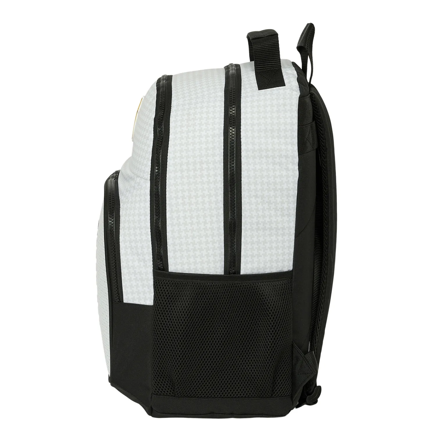 SAFTA S.A. Taschen & Reisegepäck|Zurück Zur Schule|Real Madrid Rucksack mit zwei Fächern Weiß/Schwarz