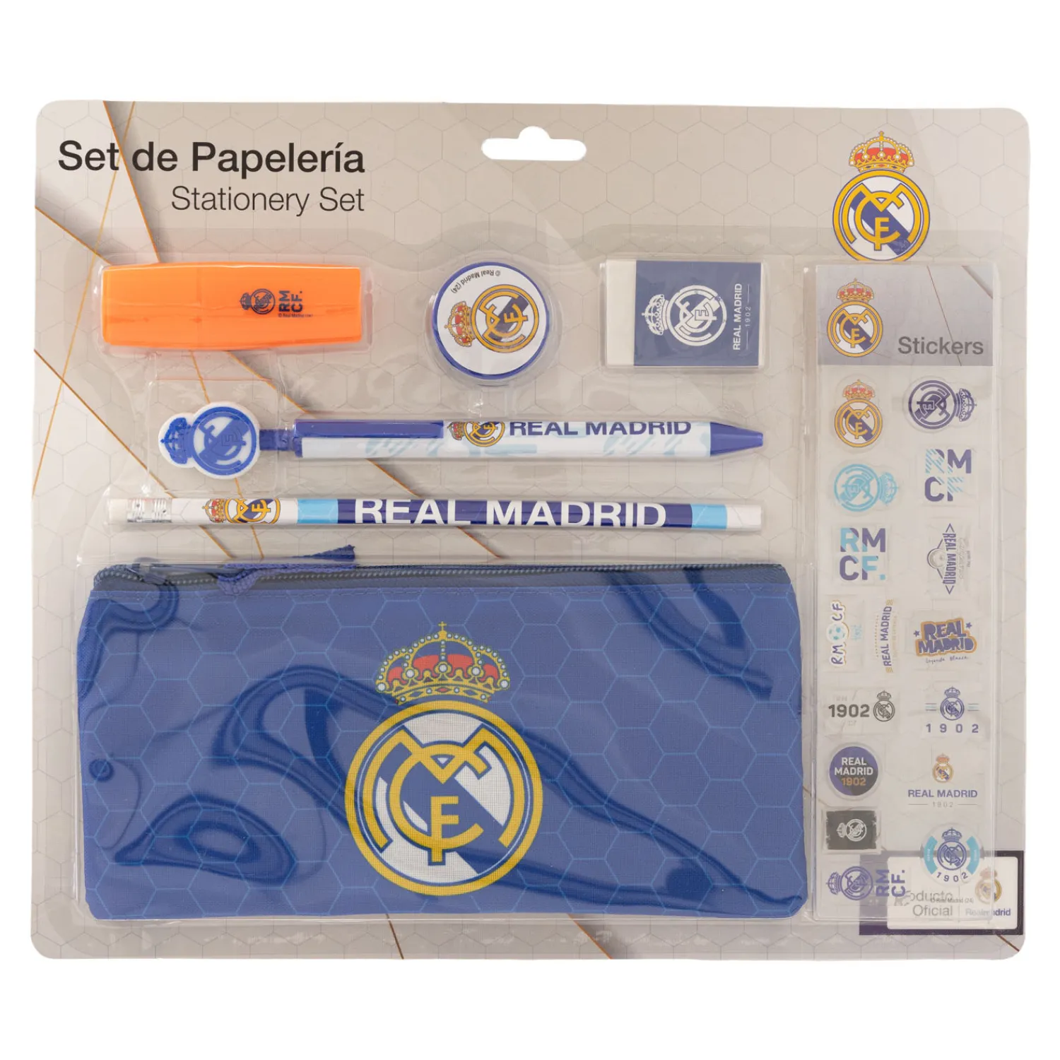 CyP Brands Evolution S.L. Schreibwaren|Real Madrid Schreibwarenset mit Aufklebern