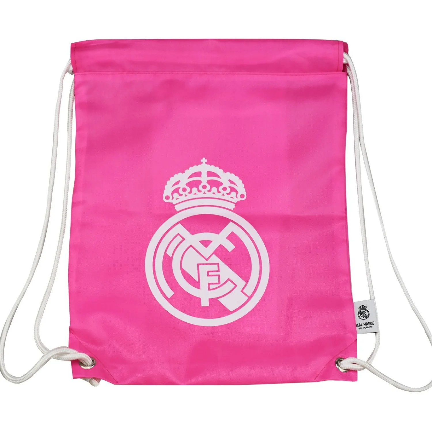 Project & Rogers Taschen & Reisegepäck|Tasche|Real Madrid Sportbeutel Mit Wappen - Schwarz/weiß