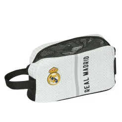 SAFTA S.A. Taschen & Reisegepäck|Zurück Zur Schule|Real Madrid Thermo-Lunchbag Weiß/Schwarz