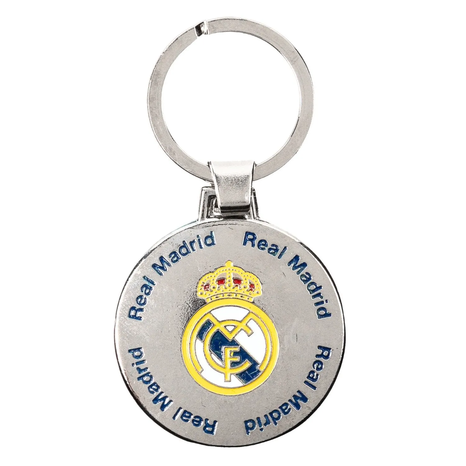 Project Rogers & JLK, S.L. Schlüsselanhänger|Runder Schlüsselring Real Madrid