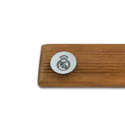 Pursuit 3 Zurück Zur Schule|Memorabilia|Santiago Bernabéu Stadion Real Madrid Stück Umkleidekabine - Braunes Teakholz