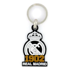 Promoestrategia, S.L. Schlüsselanhänger|Schlüsselanhänger 1902 White/Black Shield Real Madrid