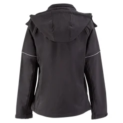 Damen Links Jacken|Softshell Frauen Schwarz Real Madrid