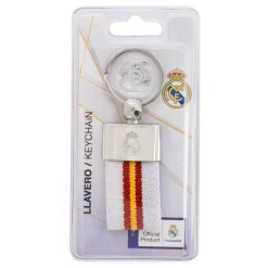 JLK Merchandising, S.L. Schlüsselanhänger|Spanische Flagge Schlüsselanhänger Weiß