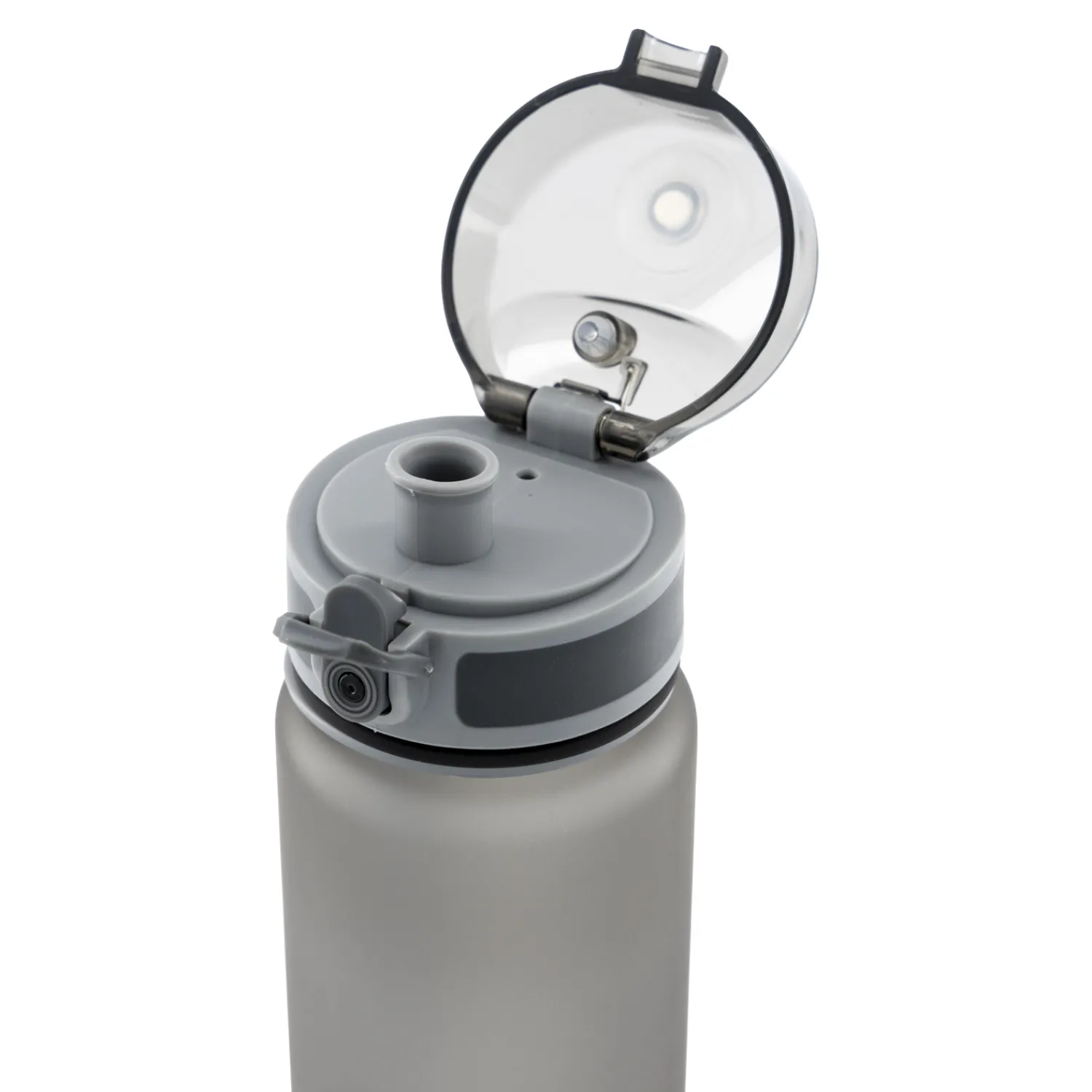 JLK Merchandising, S.L. Zum Trinken|Sportflasche 650ml Grau
