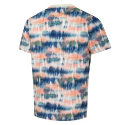 Herren Foundry T-Shirts|Sunset Festival Herren T-Shirt Knotted Dyed Multicolor