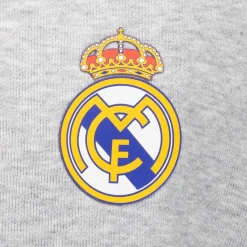 Herren OSDM Sweatshirts|Sweatshirt Hoodie Herren Grau ECO Essentials Real Madrid Mantel Farbe