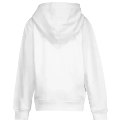 Kinder OSDM Sweatshirts|Sweatshirt Hoodie Zipper Kids ECO Essentials Real Madrid Schild Weiß