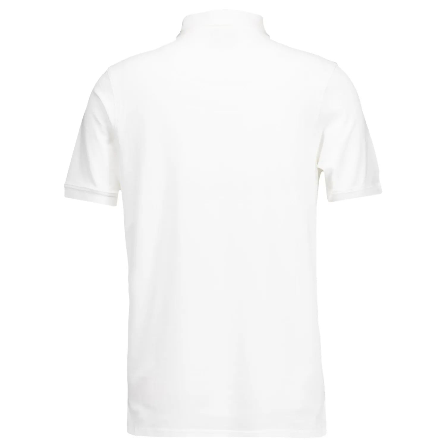 Herren OSDM Polos|Weißes Herren-Polo ECO Essentials Real Madrid Schild Farbe