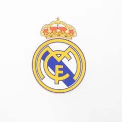 Herren OSDM T-Shirts|Weißes Herren-T-Shirt ECO Essentials Real Madrid Wappen Farbe